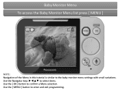 Panasonic KX-HN4101W Baby Monitor Menu Simulator