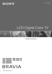 Sony KDL-32S3000R Operating Instructions