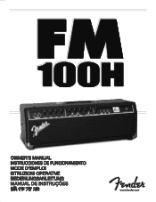 Fender FM 100H Owners Manual
