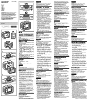 Sony VCT-CGR1 Operating Instructions