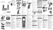Vtech CS6829 Abridged User Manual