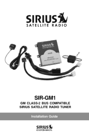 Audiovox SIR-GM1 Installation Guide