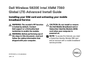 Dell Latitude 5400 Wireless 5820E Intel XMM 7360 Global LTE-Advanced Install Guide