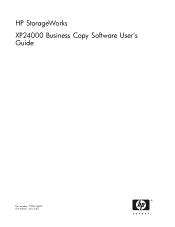 HP XP20000 HP StorageWorks XP24000 Business Copy Software User's Guide (T5213 - 96001, June 2007)