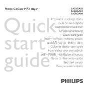 Philips SA2RGA04S Quick start guide