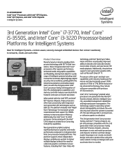 Intel BX80637I73770 Product Brief