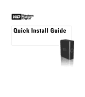 Western Digital WDG1U2500E Quick Install Guide (pdf)