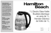 Hamilton Beach 40930G Use and Care Manual