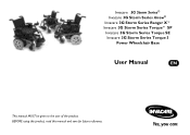 Invacare 3GAR-CG Owners Manual