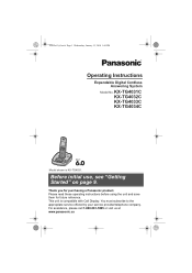 Panasonic KX-TG403 Operating Instructions