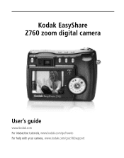 Kodak Z760 User Manual