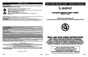 Lasko T14305 User Manual