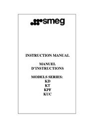 Smeg KPF48UOG User manual