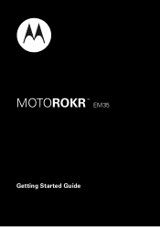 Motorola EM35 Getting Started Guide