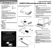 Dynex DX-HD303513 Quick Setup Guide (French)
