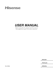 Hisense 65H9D User Manual - French