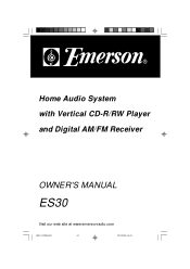 Emerson S30 Owners Manual