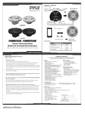Pyle PLMRBT65B Instruction Manual