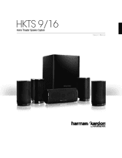Harman Kardon HKTS 16 Owners Manual