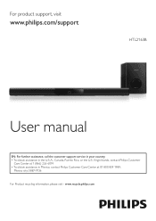 Philips HTL2163B User manual