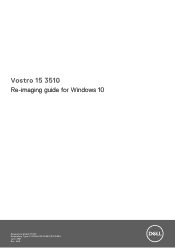 Dell Vostro 15 3510 Re-imaging guide for Windows 10