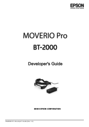 Epson BT-2000 Developers Guide