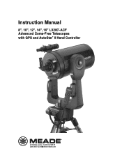 Meade LX200-ACF 14 inch User Manual