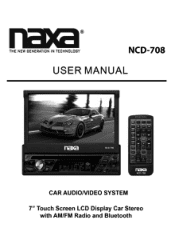 Naxa NCD-708 NCD-708 English Manual