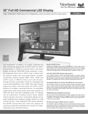 ViewSonic VT3200-L VT3200-L Datasheet Hi Res (English)