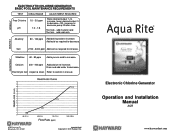 Hayward AquaRite® 120 Operation Manual