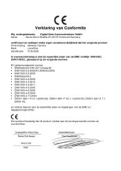 LevelOne FCS-6020 EU Declaration of Conformity