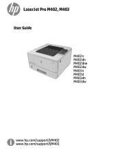 HP LaserJet Pro M402-M403 User Guide