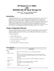 HP D7171A hp netserver lt 6000r netraid-4m config guide Â— for Microsoft NT 4.0 clusters  PDF, 235K, 1/28/2002
