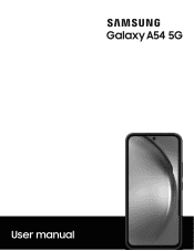 Samsung Galaxy A54 5G U.S. Cellular User Manual