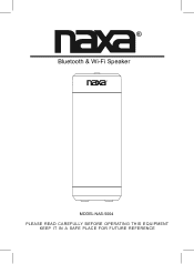 Naxa NAS-5004 English and Spanish Manual
