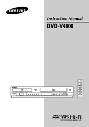 Samsung DVD-V4800 User Manual (user Manual) (ver.1.0) (English)
