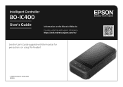 Epson Moverio BT-40 Users Guide - BO-IC400 Intelligent Controller