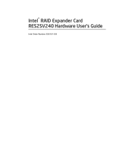 Intel RMS2AF080 Hardware User Guide