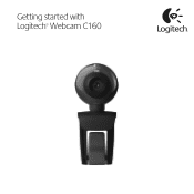 Logitech Webcam C160 Getting Started Guide