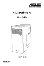 Asus ExpertCenter D3 Tower D300TA Users Manual