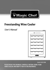 Magic Chef MCWC28B User Manual