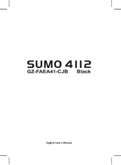 Gigabyte Sumo 4112 User Manual
