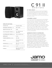 Jamo C 91 II Cut Sheet