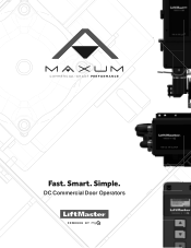 LiftMaster JHDC LiftMaster MAXUM Commercial Door Operator Overview - English