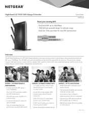 Netgear EX7000 Product Data Sheet