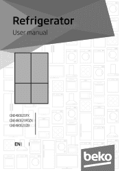 Beko GNE480E20FDZ Owners Manual