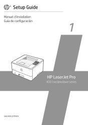 HP LaserJet Pro 4001-4004ne Setup Guide