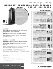 LiftMaster LJ8950W LJ8950W Product Guide
