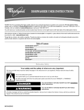 Whirlpool GU3200XTXB Owners Manual