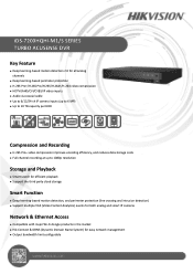 Hikvision iDS-7204HQHI-M1/S Data Sheet